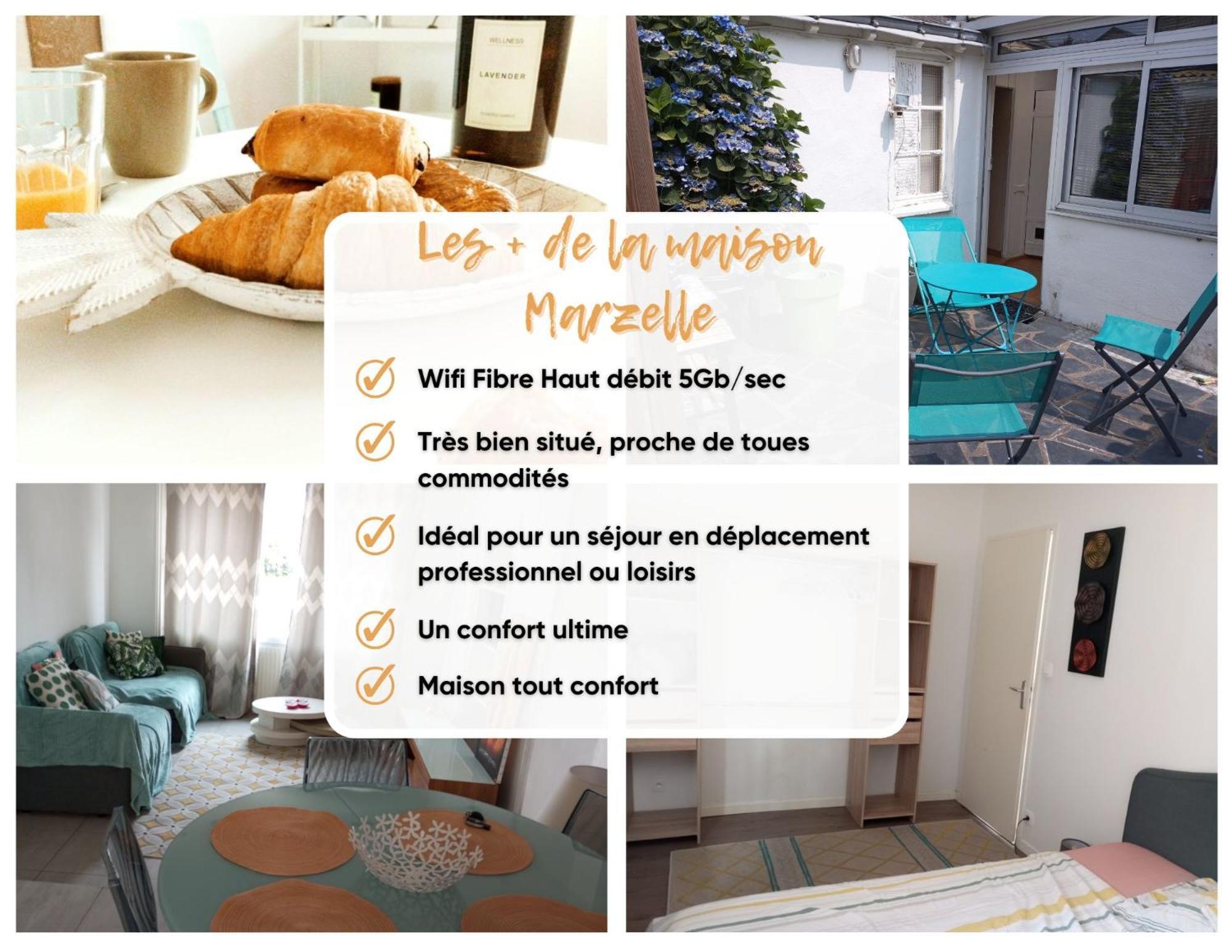 Holiday home La Maison Marzelle Douceur Et Serenite *